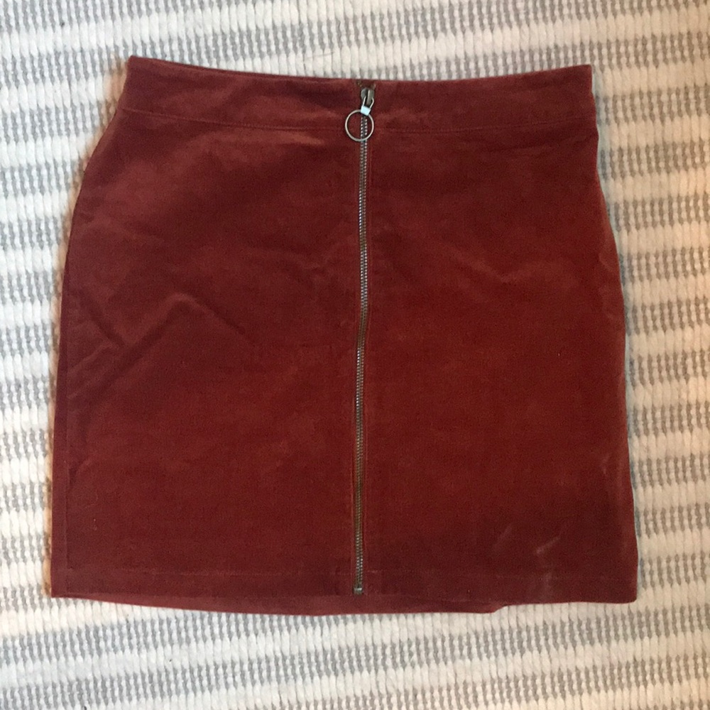 Forever21 Corduroy Mini Skirt - M